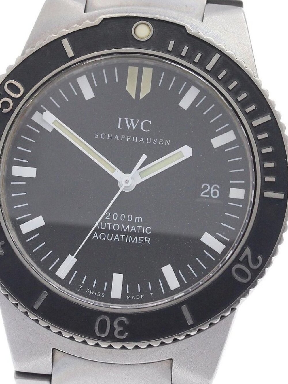 IWC SCHAFFHAUSEN GST aqua timer Date Automatic Men's Watch_939753
